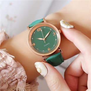 Foreign Trade New Luminous Watch Women's Belt Casual Fashion Trend Women's Watch Watch Manufacturer Wholesale Women's Watch