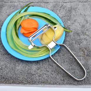 Factory direct stainless steel multifunctional fruit grater apple peeler vegetable cutter kitchen gadgets