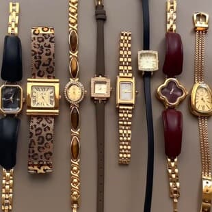 New Niche Accessible Luxury Vintage Women's Watches Internet Celebrity Mid-Century Style High-End Export Women's Watches Quartz Watches Wholesale