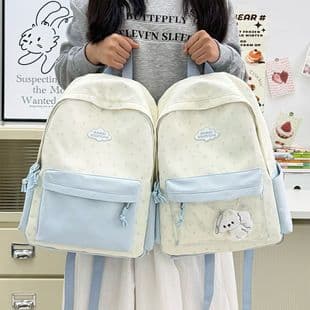 Japanese-Style Cute Backpack High-Value Student Backpack Ins Niche Cute Lightweight Backpack Large Capacity