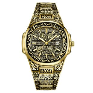 Foreign Trade New Cross-Border Internet Celebrity Live Broadcast Popular Fashion Retro Men's Watch Men's Watch Watch Bronze Watch