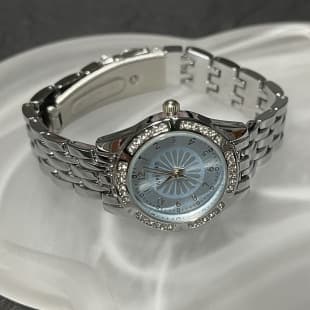 New Style Steel Band Small Dial Diamond-Encrusted Fashionable Women's Watch Cross-Border Foreign Trade Light Luxury Watch Women's Quartz Watch