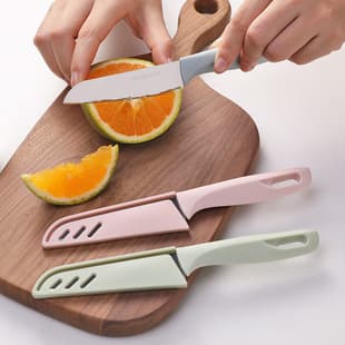 Portable Household Small Fruit Knife Stainless Steel Peeler Knife for Outdoor Picnic Meat Cutting Knife Multi-functional Cutter Knife