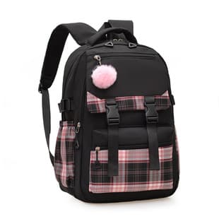 Thermal Transfer Hot Student Schoolbag Girls High-Looking Cute Backpack Casual Travel Backpack Oxford Cloth Ultra-Light