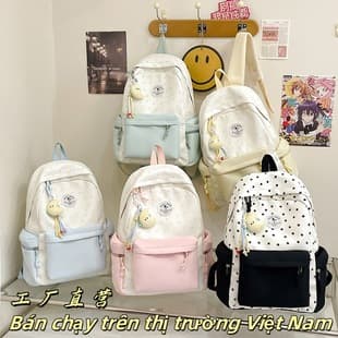 Backpack 2026 New Style Fresh and Sweet Cute Girl Travel Backpack School Bag for College Girls