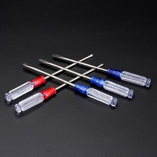 Flathead and Phillips Manual Screwdriver, Mini Screwdriver, Computer Tool, Multifunctional Toy Screwdriver, Magic Tool