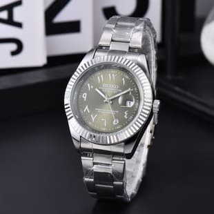 2025 Cross-Border Precision Craftsmanship Smooth Surface Middle Eastern Arabic Quartz Watch with Three Steel Straps Manufacturer Wholesale