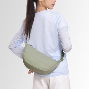 Fashionable and Simple Cross-Border Trendy Versatile Shoulder Dumpling Bag New Lightweight Commuter Canvas Bag Handbag