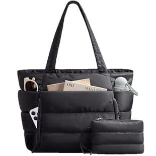 New Cross-Border Amazon Trendy Women's Quilted Handbag Multi-Compartment Tote Bag Short-Distance Travel Luggage Bag Wholesale
