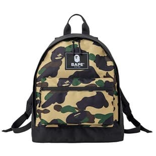 In-Stock Japanese Magazine Ape-Themed Youth Camouflage Waterproof Backpack Cute Doll School Bag in Stock