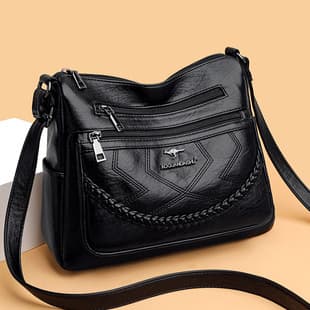 Bags for Women 2025 New Mom Bag Easiest for Match Fashion Shoulder Bag Soft Leather Middle-Aged Ladies Large Capacity Crossbody Bag Pu