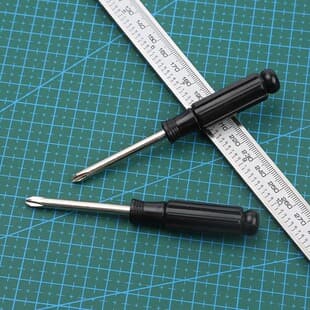 Black small screwdriver Phillips screwdriver 2mm small toy small screw repair special small screwdriver tool portable