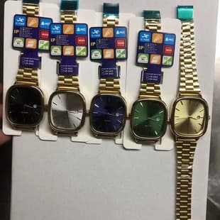 A130 steel belt quartz chattering net red popular explosion single calendar quartz watch when cross-border special supply