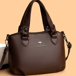 Cross-Border High-End Letter-Print Handbag, Simple and Versatile, Fashionable Crossbody Bag, Large Capacity, New Style Shoulder Bag for Outings