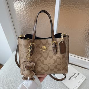 Cross-Border High-End Fashion Retro Printed Bag for Women 2026 New Style Tote Bag Versatile Handbag Shoulder Crossbody Bag