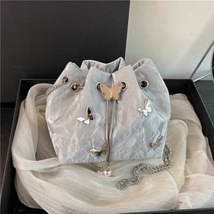 Autumn Super Popular Niche Bag for Women 2025 New Fashion Versatile Chain Crossbody Bag Single Shoulder Bucket Bag