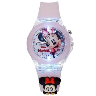 Doll Cartoon Children's Watch Silicone Luminous Luminous Elementary School Watch Boys Girls Quartz Watch Wholesale New Style
