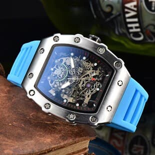 New Fashion Quartz Wrist Watch Men's Business Alloy Case Watch Bucket Shape Gold Quartz Wrist Watch