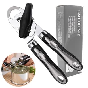 Cross-border three-in-one can opener manual powerful can knife beer bottle opener can opener bottle cap kitchen gadget