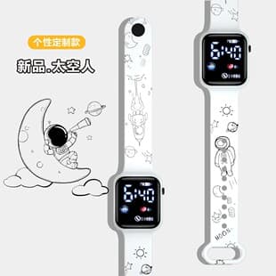 Personalized Square Watch Watch Spot Electronic Led Cross-Border Electronic Watch Cartoon Watch Student Fashion Watch