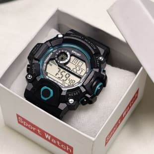 Student Children's Watch Primary and Secondary School Students Boys and Girls Teenagers Alarm Clock Luminous Sports Children's Electronic Watch Wholesale