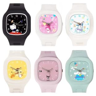 Small Square Dial Electronic Watch Waterproof Personalized Fashion Student Couple Girls Ready Stock Wholesale Watch for Students
