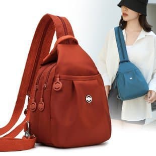Mini Backpack 2025 New Style Simple and Versatile Anti-Theft Women's Chest Bag Fashionable Oxford Cloth Casual Small Backpack