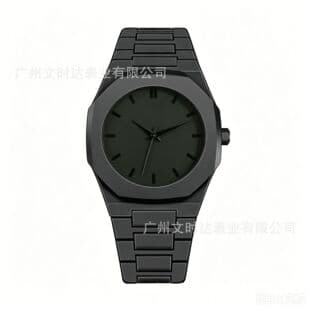 Cross-Border Popular Black Warrior Millennium Retro Y2K New Fashion Plastic Quartz Watch Factory Direct Sale