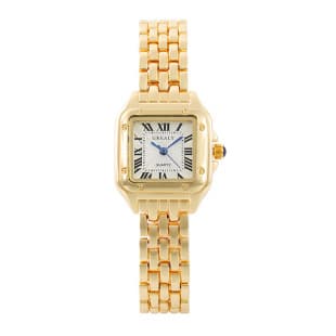 Cross-border new leisure waterproof watch fashion alloy steel with diamond bracelet Roman women quartz watch wristwatch
