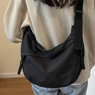 This Year's Trendy Oxford Cloth Crossbody Bag for Women, 2026 New Casual Shoulder Bag for Students, Versatile Dumpling Bag