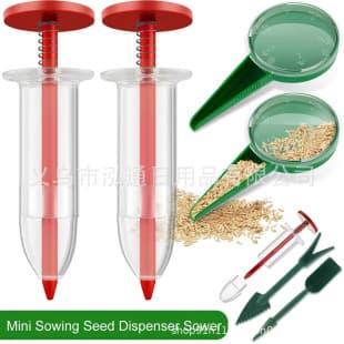 Factory Supply Seed Planter Handheld Planter Vegetable Seed Dispenser Seedling Gardening Tools Drilling
