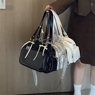 New Trendy Xiaohongshu Hot-Selling Cute Ita Bag, Fashionable Versatile Handbag, Bowling Crossbody Bag