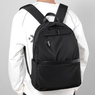Simple Men's Lightweight Backpack, Men's Business Backpack, Versatile and Trendy, Large Capacity, Casual Travel Bag, Computer Bag