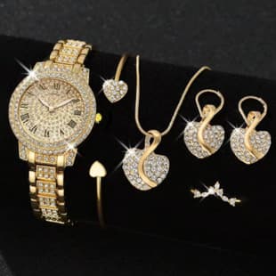 Teum Popular Bracelet Watch Simple Casual Wristwatch Treasure Box Quartz Watch Women's Set Watch Wholesale