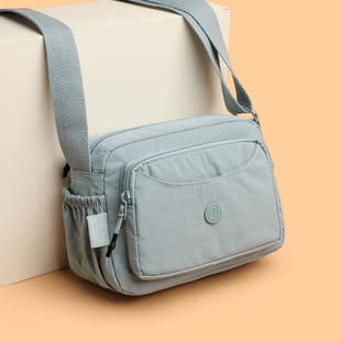 Oxford Cloth Single Shoulder Crossbody Bag for Women 2026 Spring and Summer New Casual Fashion Nylon Cosmetic Bag Canvas Mom Bag