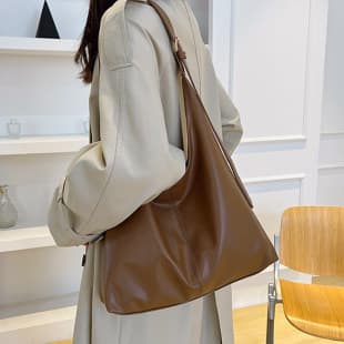 Retro Handbag for Women, Trendy Korean Tote, Versatile Casual Large-Capacity Shoulder Bag