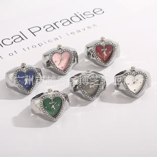 Love can see the time ring watch best selling new antique Amazon explosions wholesale ring diamond trend watch