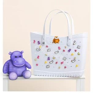 Manufacturer's Ready Stock 2025 New Product Eva Hole Bag Large Capacity Women's Handbag Simple and Fashionable Travel Storage Bag