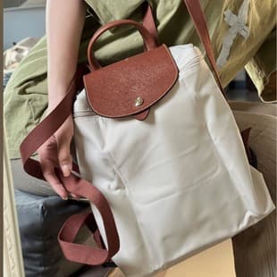 France's New Longxiang Backpack 70Th Anniversary Embroidered Backpack College Student Commuting Large-Capacity Foldableing Bag