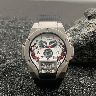 Cross-border Foreign Trade New Products Jason Statham Men's Watch Live Selling Fashion Trend Silicone Quartz Watch