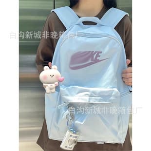 Korean Style New Casual Backpack, Simple and Versatile, Large Capacity, High School and Large Nk Student School Bag, Lightweight Travel Backpack