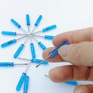 Mini Small Screwdriver Cross-Shaped 2.0/3.0 Small Ear Screwdriver Repair Various Mobile Phone Toys Delivery Workers