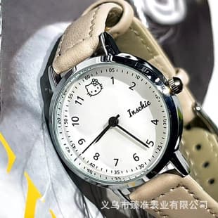 2025 Ins Style Student Best Friend Watch for Girls, Middle and High School Students Exam Watch, High Aesthetic Value, Simple and Fashionable Watch