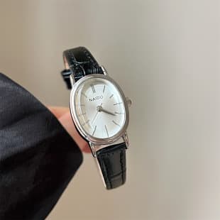 Naidu Convex Glass Oval Watch Women's Simple Niche Luxury Student Ladies Women's Watch Live Wholesale