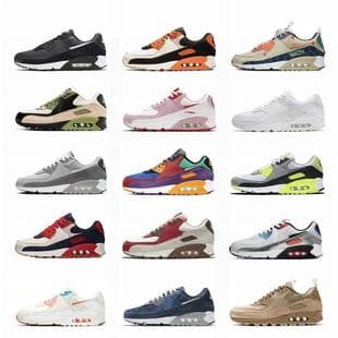 Foreign Trade Air Max 90 Harada Shoes Retro Classic Air Cushion Shoes Breathable Mesh Men's and Women's Casual Sports Running Shoes