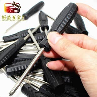 Furniture Delivery 5cm Cross Large Screwdriver 3mm Cross Small Screwdriver 4.0 Slotted Arrow Type Black Screwdriver