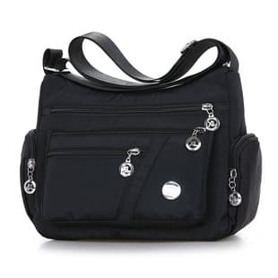 Multi-Compartment Single Shoulder Crossbody Bag Women's Bag Middle-Aged and Elderly Mother Bag Lightweight Shoulder Bag Casual Large Capacity Cloth Bag