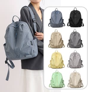 Ultra-Light Waterproof Nylon Cloth Backpack for Women Outdoor Travel Mountaineering Large Capacity Backpack Men's Travel Small Backpack