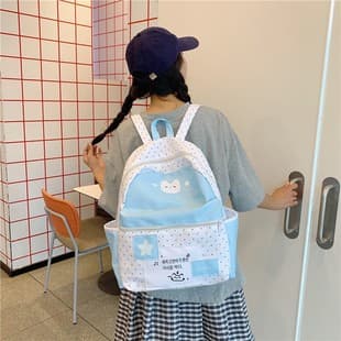 Japanese-Style Ins Kawaii Cute Elementary and Middle School Student Backpack Sweet Girly College Style Mini Backpack