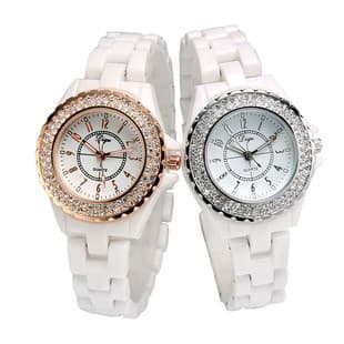 Summer Classic Explosive Korean Brand Women's Quartz Watch White Ceramic Women's Watch Waterproof Student Fashion Watch